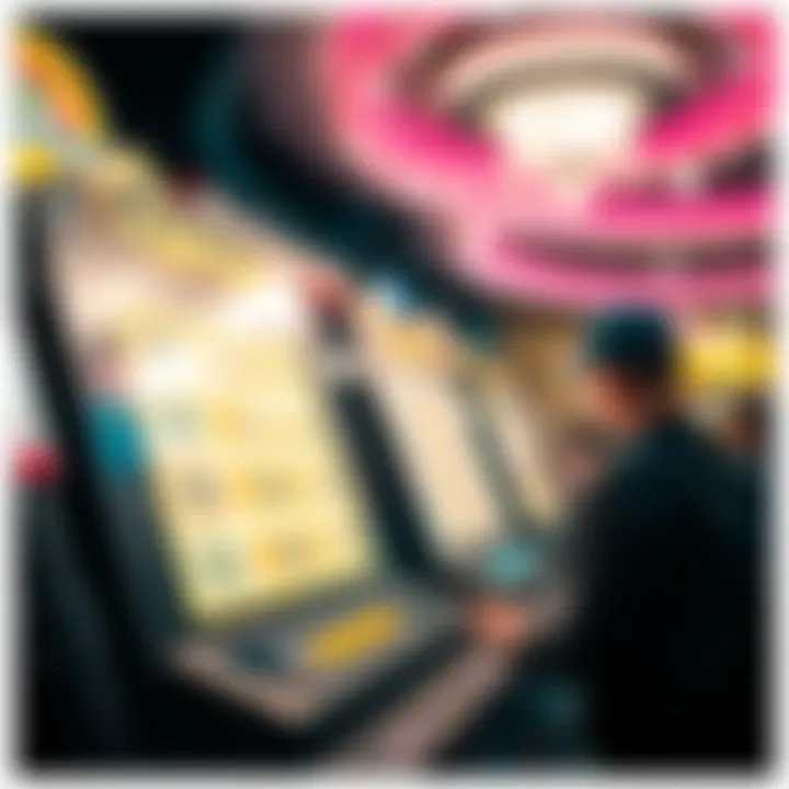 Mechanism of lottery number drawing