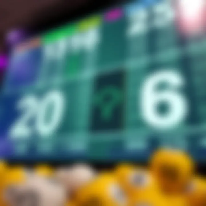 Statistical analysis of winning numbers