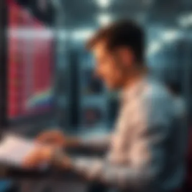 Visual representation of data analysis in betting strategies