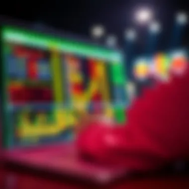 Visual representation of data optimization strategies