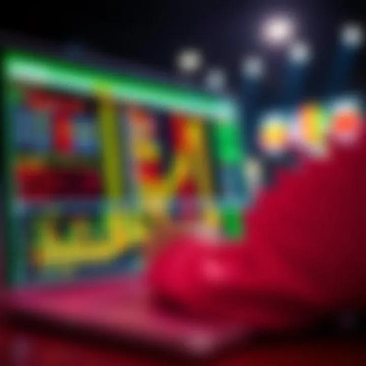 Visual representation of data optimization strategies