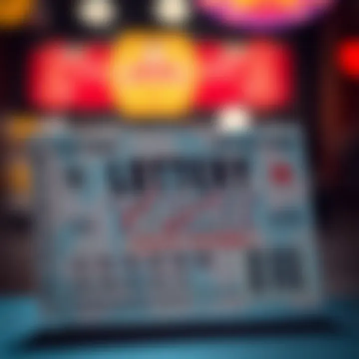 Understanding the Features of a Lottery Ticket Visual representation of a lottery ticket and its various features