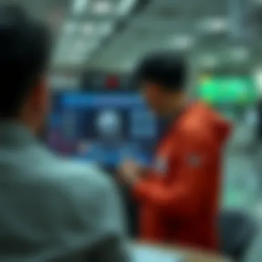 User interface of the KoreanLottoVerse platform