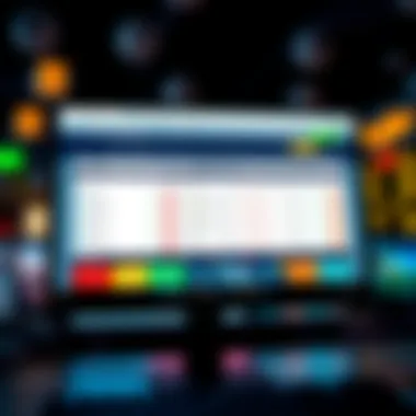A computer screen showing a lottery results website
