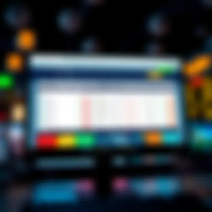 A computer screen showing a lottery results website