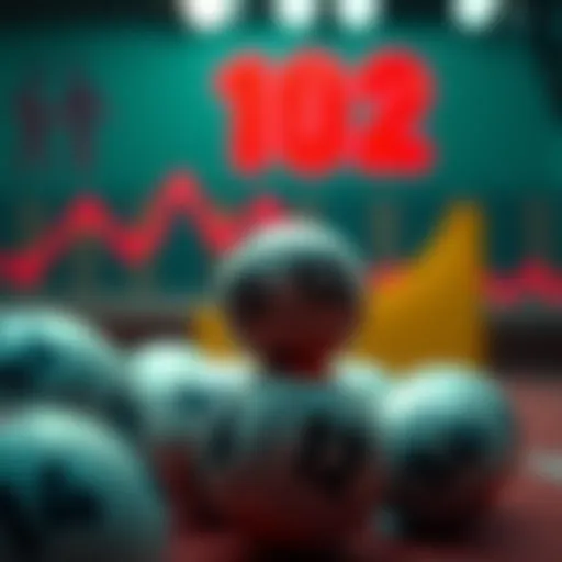 Lotto number analysis concept