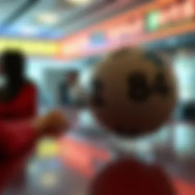 A visual representation of probability theories in lottery.