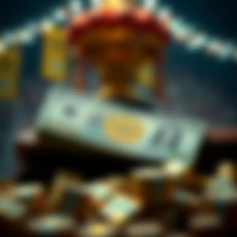 Symbolic representation of wealth and dreams