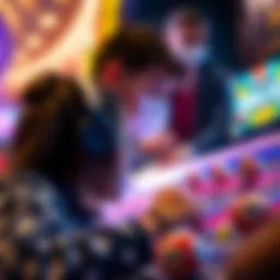 Conceptual illustration of LottoBingo gameplay mechanics