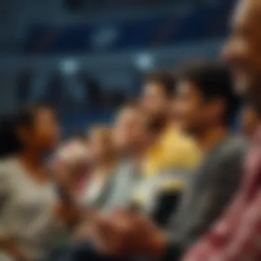 Diverse Audience Engagement Diverse user demographics engaging with the platform