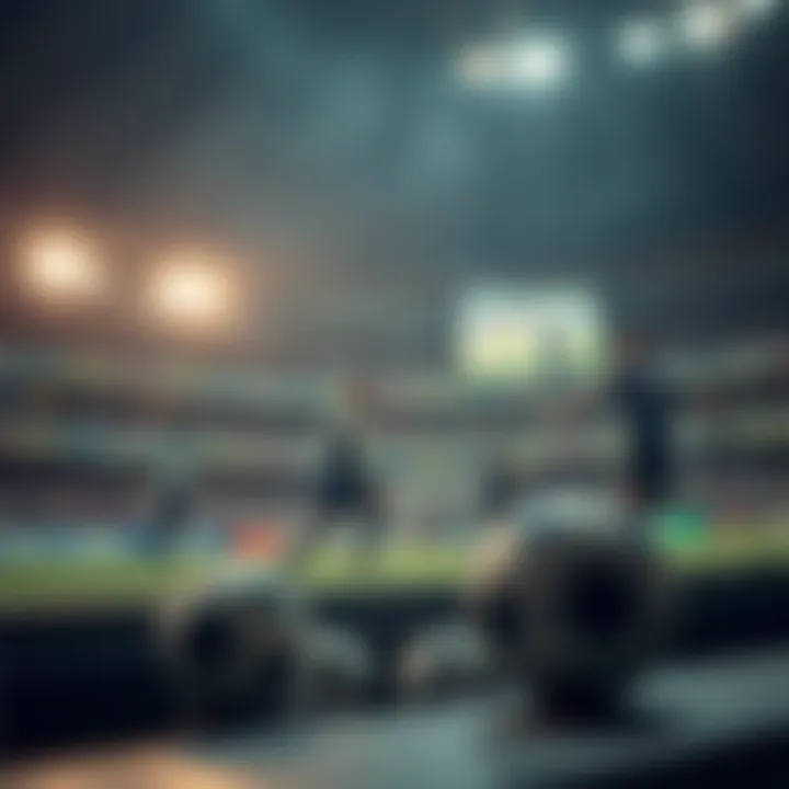 Conceptual illustration of sports betting dynamics