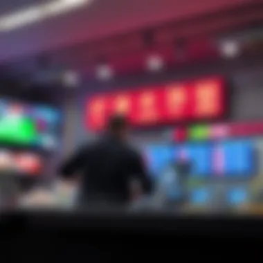 A conceptual illustration of the integration of lottery and sports betting.