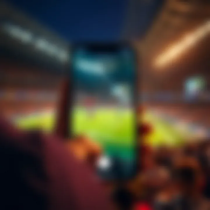 User-friendly mobile app for sports viewing