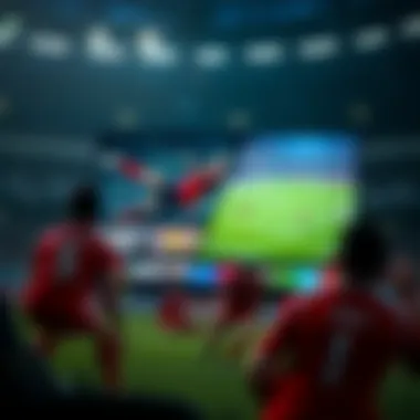 Exploring Streaming Platform Interfaces User interface of a soccer streaming platform