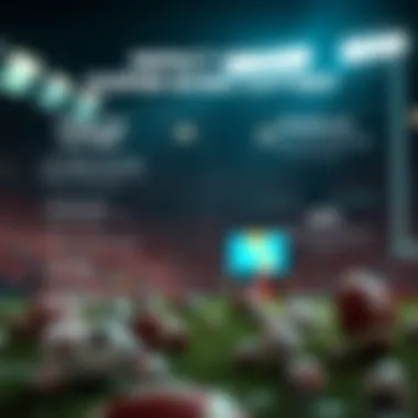 An infographic depicting the social and economic impacts of the Super Bowl lottery