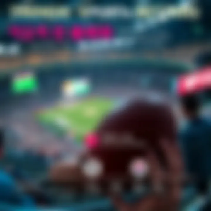 An infographic depicting sports betting trends in Korea